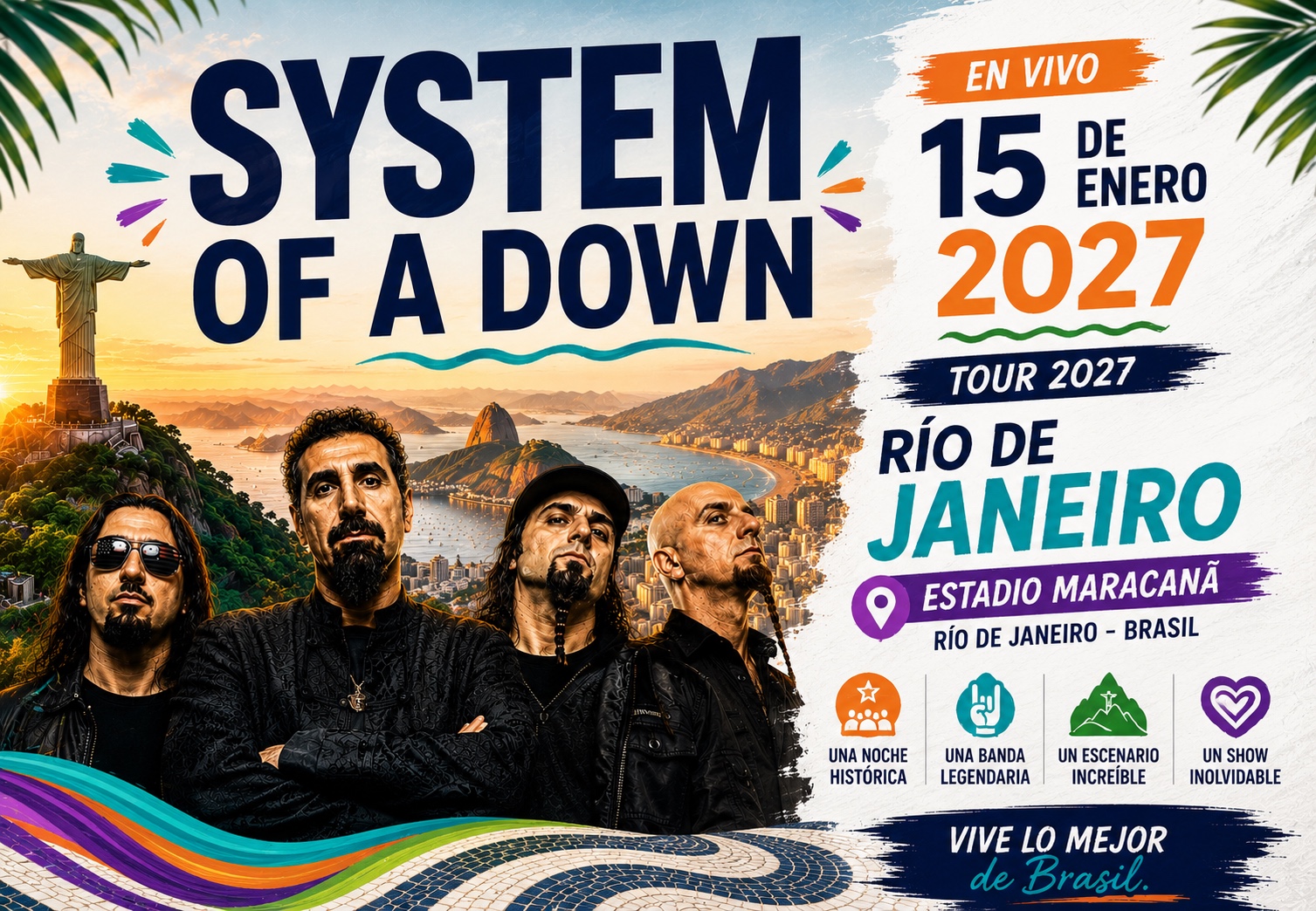 Concierto System of Down